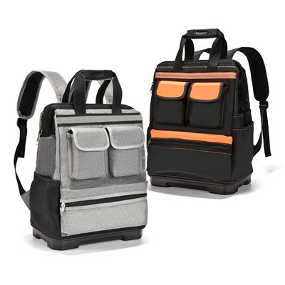 Bolsa de ferramentas de ombro confortável com base rígida durável