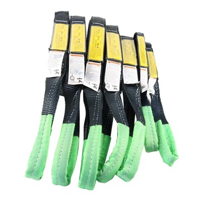 Estilingue de tecido de poliéster OEM 1-4 polegadas, fator de segurança olho a olho 5:1